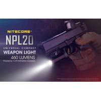 NITECORE - NPL20 lámpa + CR123A