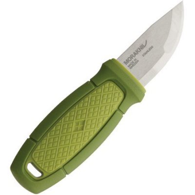 Morakniv Eldris Neck Knife Green with Fire Starter Kit Stainless 12633