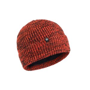 Marten Beanie sapka - Black & Orange