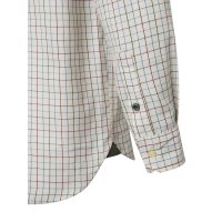 Charlow LS ing - Ivory & Blue Check