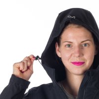 Northfinder JEANNE női softshell - black