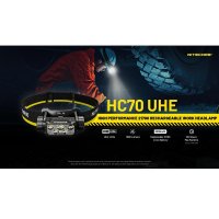 Nitecore HC70 UHE - Fejlámpa