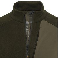 Abisko Full Zip Fleece pulóver - Green Moss