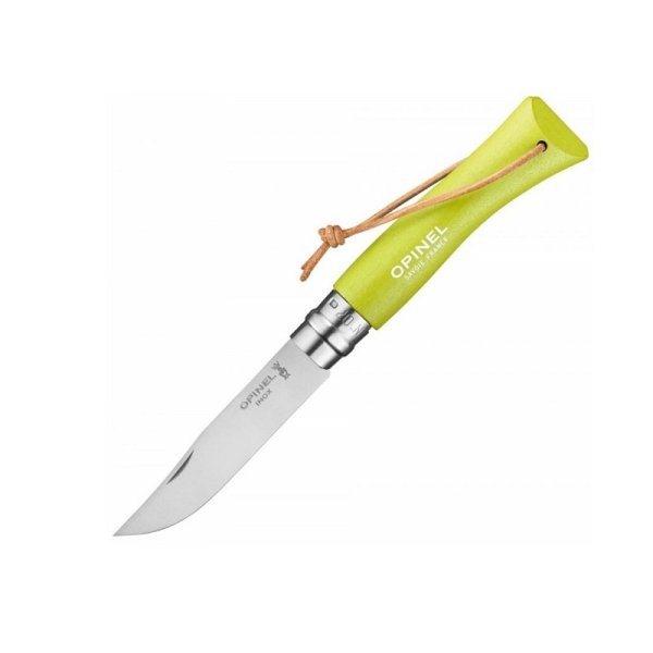 Opinel VRI N°07 Inox Trekking Light Green 002207 kés