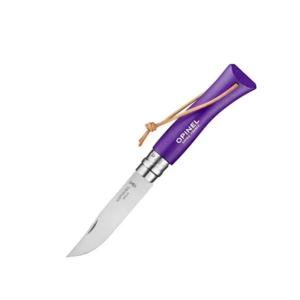 Opinel VRI N°07 Inox Trekking Purple 002205 kés