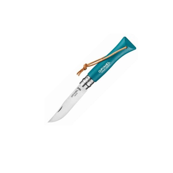 Opinel VRI N°06 Inox Trekking Turquoise 002200 kés