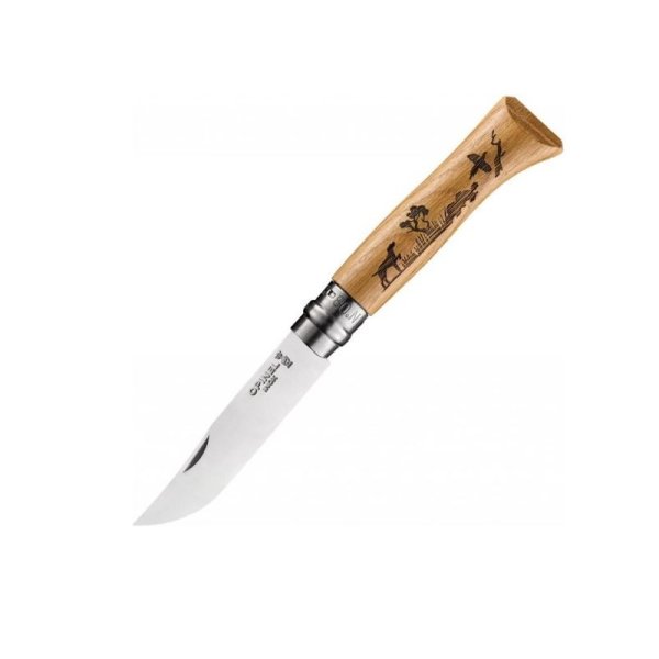 Opinel VRI N°08 Inox Animalia Dog 002335 kés