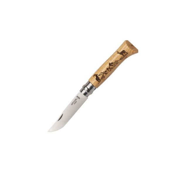 Opinel VRI N°08 Inox Animalia Chamois 002336 kés