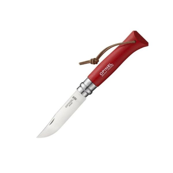 Opinel VRI N°08 Inox Red 001705 kés