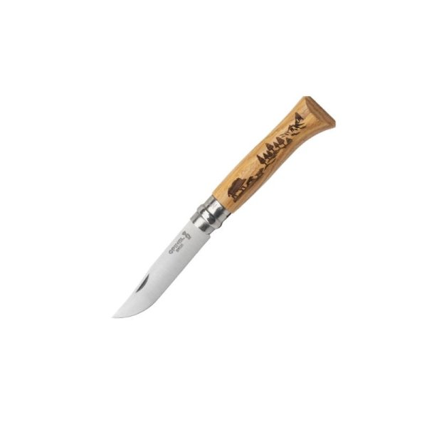 Opinel VRI N°08 Inox Animalia Wild Boar 002331 kés