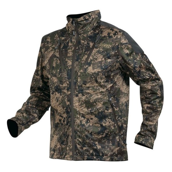 LANBRO-S Pixel Forest softshell kabát