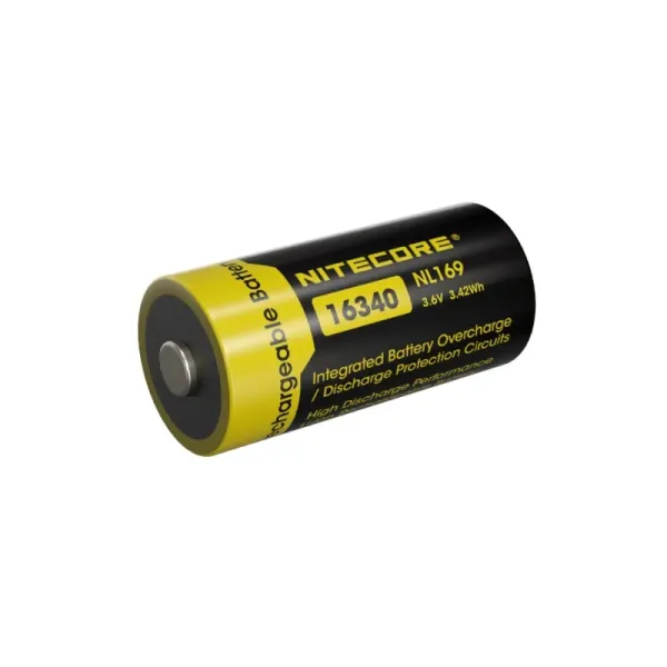 Nitecore RCR123A Li-ion akkumulátor 950mAh