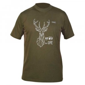 BRANDED T-SHIRT DEER - szarvas trikó